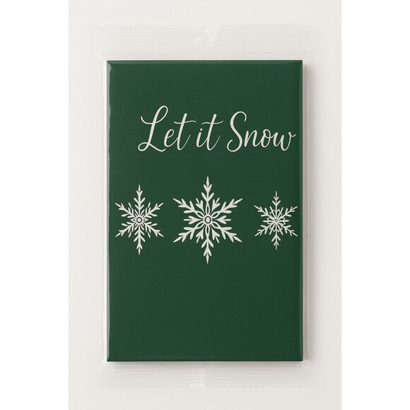 Set Of 2 Large Christmas Gift Boxes 17.5"x11.5" Assorted Holiday Designs With Sn - Picture 7 of 9